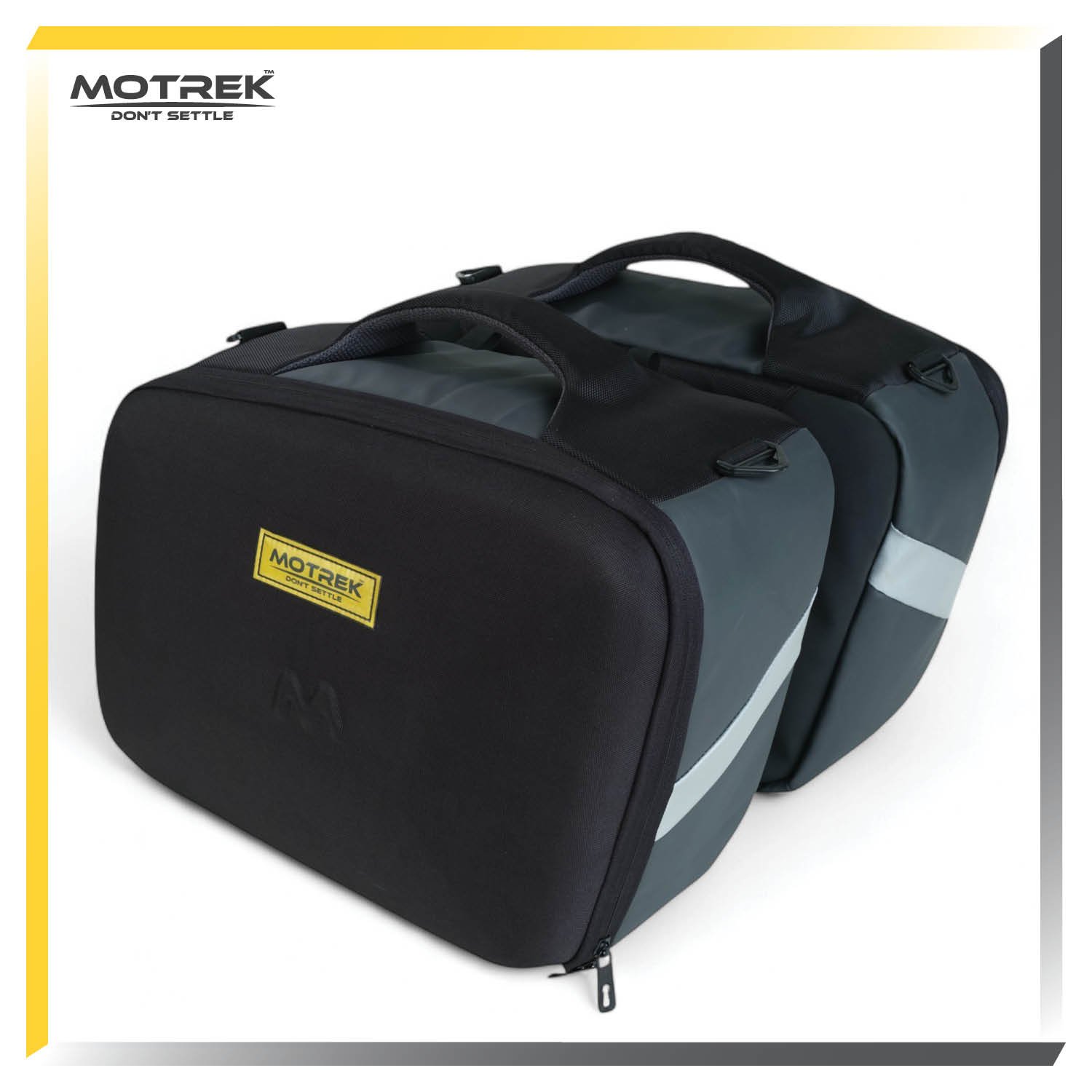 MOTREK GTX-07L EVA Saddlebags | Expandable 56-70L Touring Luggage | Semi-Rigid