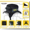 MOTREK GTX-03 Semi-Rigid EVA Tank Bag | Expandable 21-27L | Universal Motorcycle Luggage